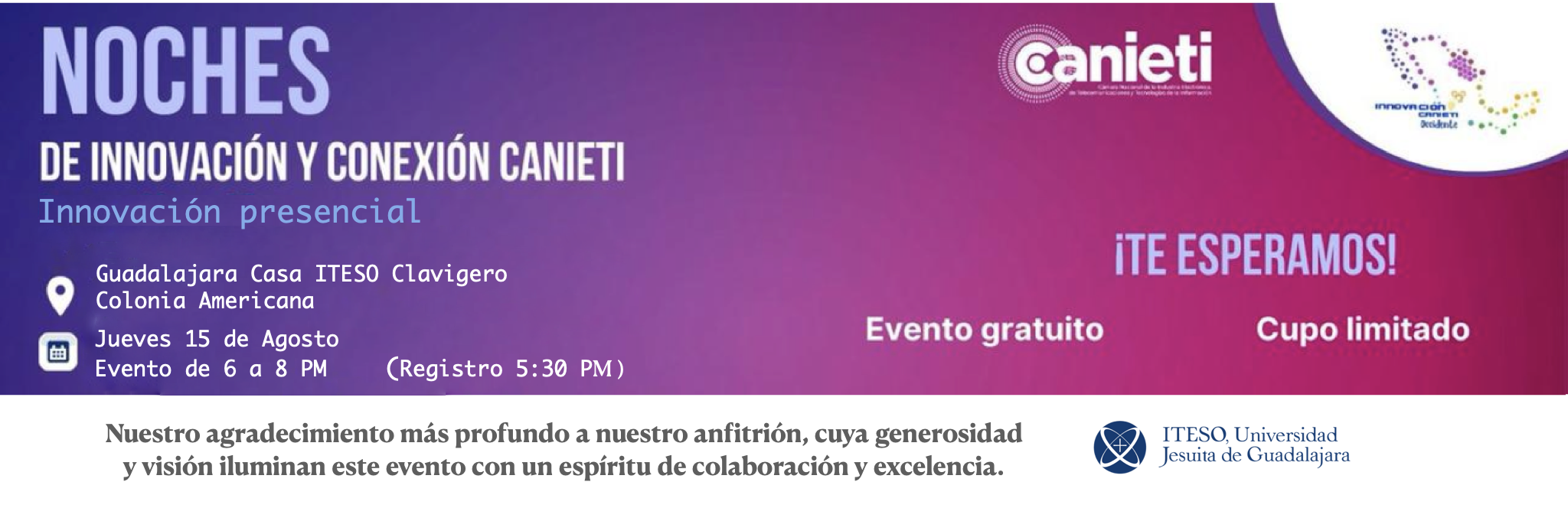 CANIETI Eventos